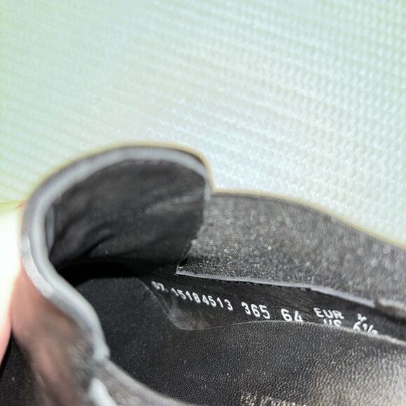 Mephisto Leather Air Relax Slip-On Bootie Women’s Size 6.5 Black - Picture 10 of 11